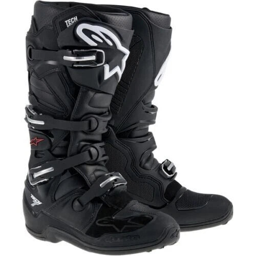 Alpinestars Tech 7 Riding mx enduro motorcycle Motorbike Boots Black
