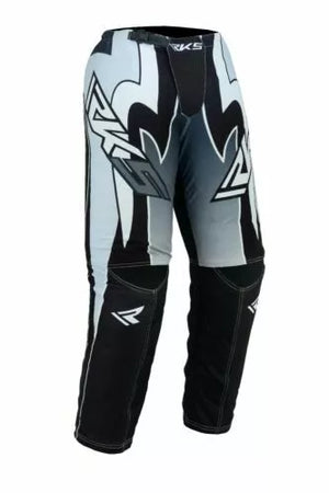 Rksports Kids Motorcycle OFF ROAD BOTTOMS Black Grey Blue