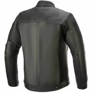 Alpinestars Topanga Leather Motorcycle Motorbike Jacket Black
