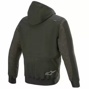 Alpinestars Rhod Windstopper Motorcycle MotorBike Scooter Riding Hoodie - Black