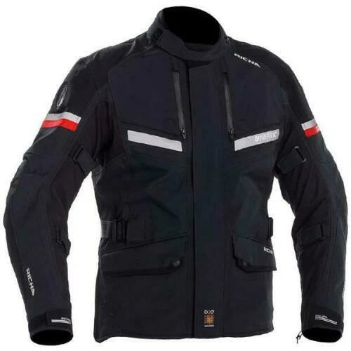 Richa Atlantic Gore-Tex Laminated Waterpoof Motorcycle Jacket with D30 Armour