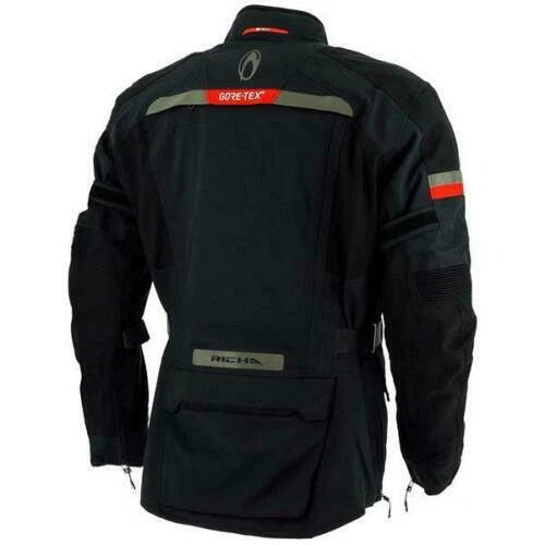 Richa Atlantic Gore-Tex Laminated Waterpoof Motorcycle Jacket with D30 Armour