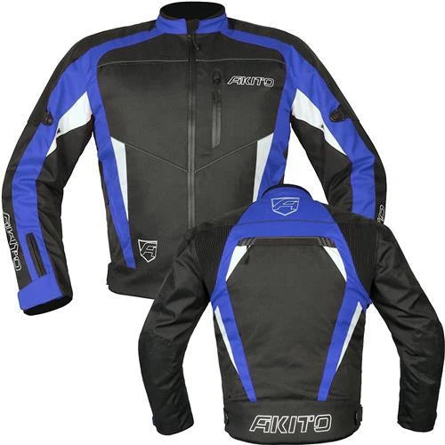 Akito Horizon Motorcycle Motorbike Waterproof Textile Jacket |Colours| + gift