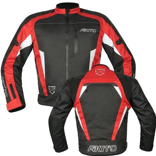 Akito Horizon Motorcycle Motorbike Waterproof Textile Jacket |Colours| + gift
