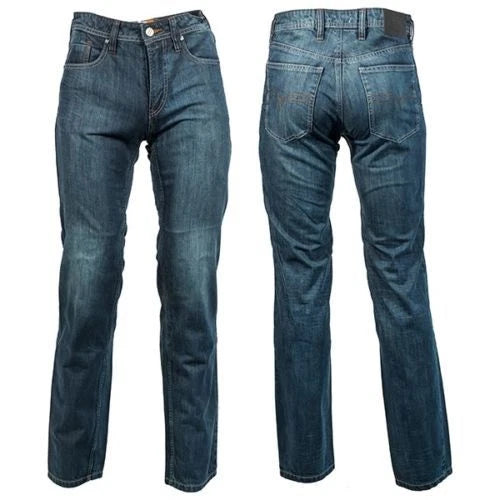 Richa Hammer ARAMID Textile Denim Motorcycle Jeans Pants Trousers - Blue Stone