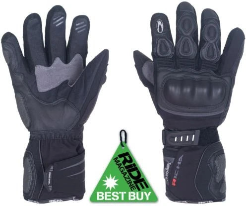 Richa Arctic Motorcycle Winter Gloves Hipora 100% Waterproof Mens WITH FREE GIFT