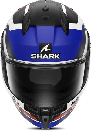 Shark D-Skwal 3 Firstlap Full Face Motorcycle Helmet - Black/Blue/Red