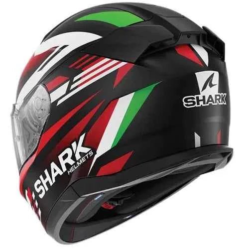 Shark D-Skwal 3 Helmet Firstlap Mat KRG Motorcycle Full Face Helmet - ECE 22.06