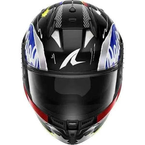 Shark D-Skwal 3 Speed-Vib Streetrush KBU Motorcycle FullFace Helmet - ECE 22.06