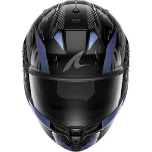 Shark D-Skwal 3 Streetrush Green / Pearl Motorcycle FullFace Helmet - ECE 22.06