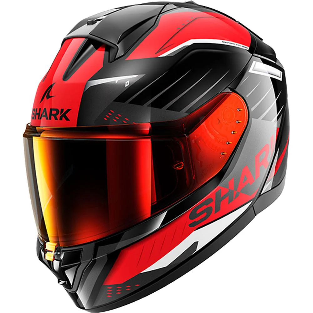 Shark Ridill 2  Bersek Black / Red / Anthracite Motorcycle Motorbike Full Face Helmet