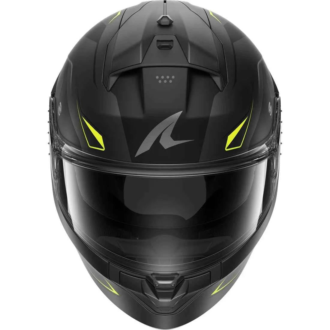 shark Ridill 2 Mekarium Anthracite / Yellow Motorcycle full face helmet