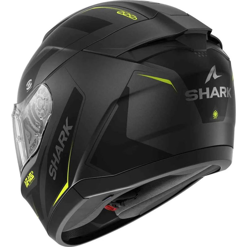 shark Ridill 2 Mekarium Anthracite / Yellow Motorcycle full face helmet