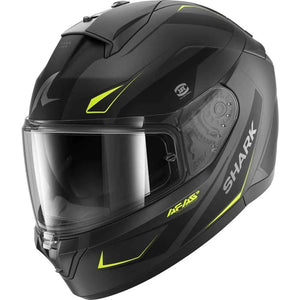 shark Ridill 2 Mekarium Anthracite / Yellow Motorcycle full face helmet
