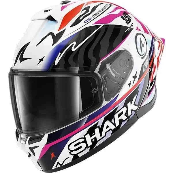 Shark Skwal Cup Speed-Fancy White / Black / Orange Full Face Motorcycle Helmet