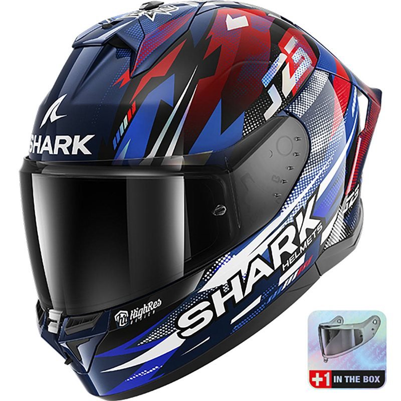 Shark Skwal Cup Zarco GP France Blue / Pearl / Red MOTORCYCLE HELMET