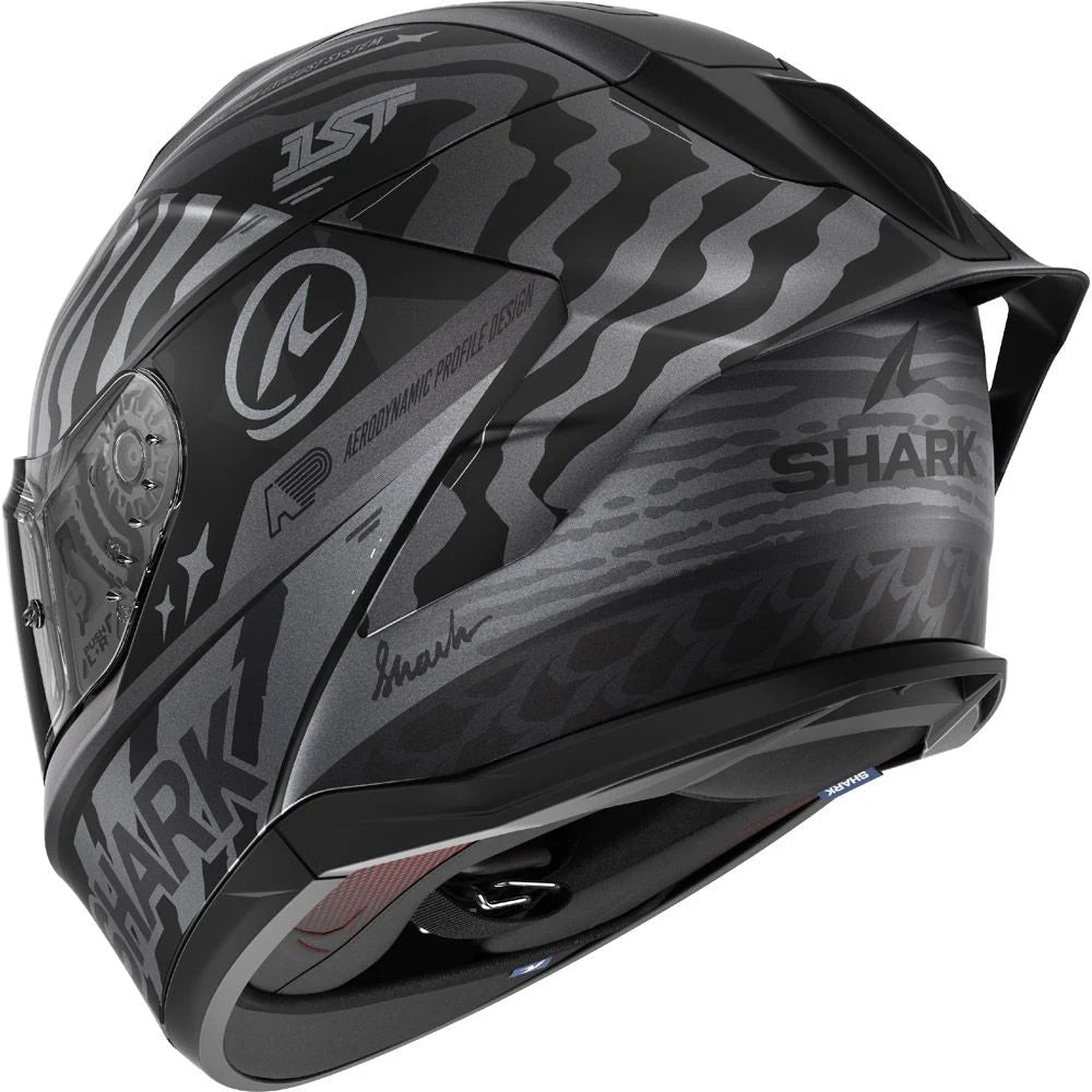 Casque intégral de moto Shark Skwal I-Cup Speed-Fancy Mat Kas