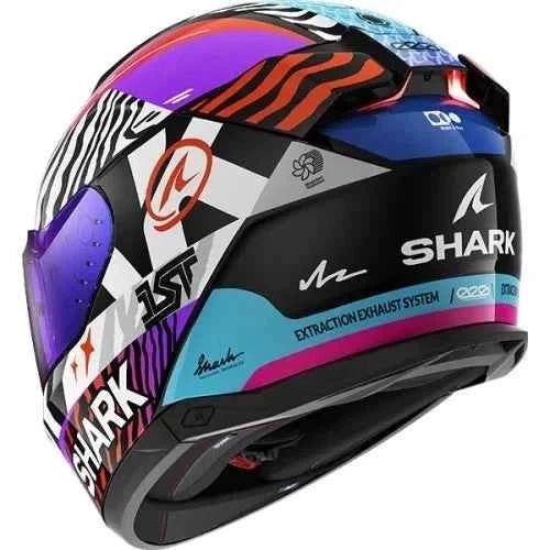 Shark Skwal i3 Speed Fancy MOTORCYCLE Helmet KWO