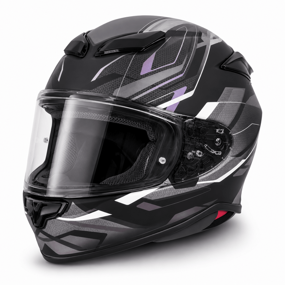 Shoei NXR2 Capriccio TC-5 Black Silver Full Face Motorcycle Helmet ECE 22.06