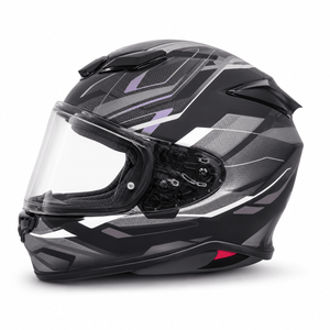 Shoei NXR2 Capriccio TC-5 Black Silver Full Face Motorcycle Helmet ECE 22.06