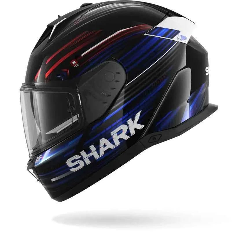 SKWAL i3 LIGHT-BLUR Black Red Blue Motorcycle Helmet