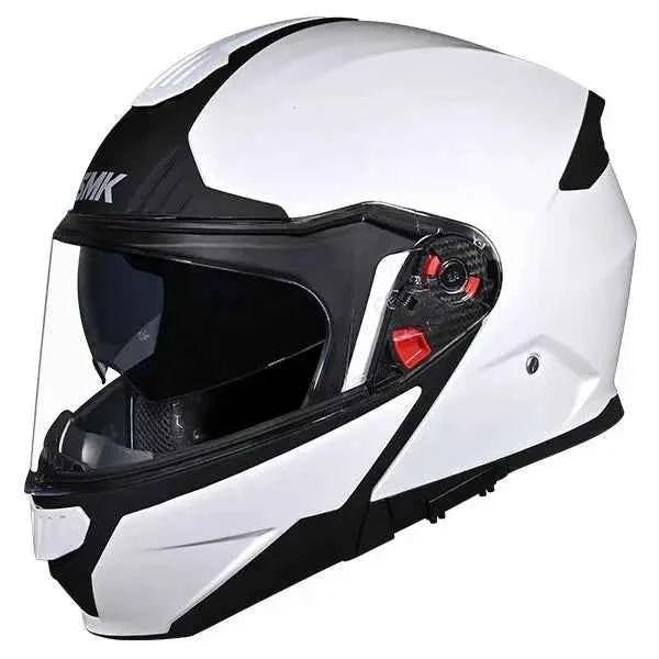 SMK Gullwing Unicolour GL100 White MOTORBIKE AND MOTORCYCLE HELMET