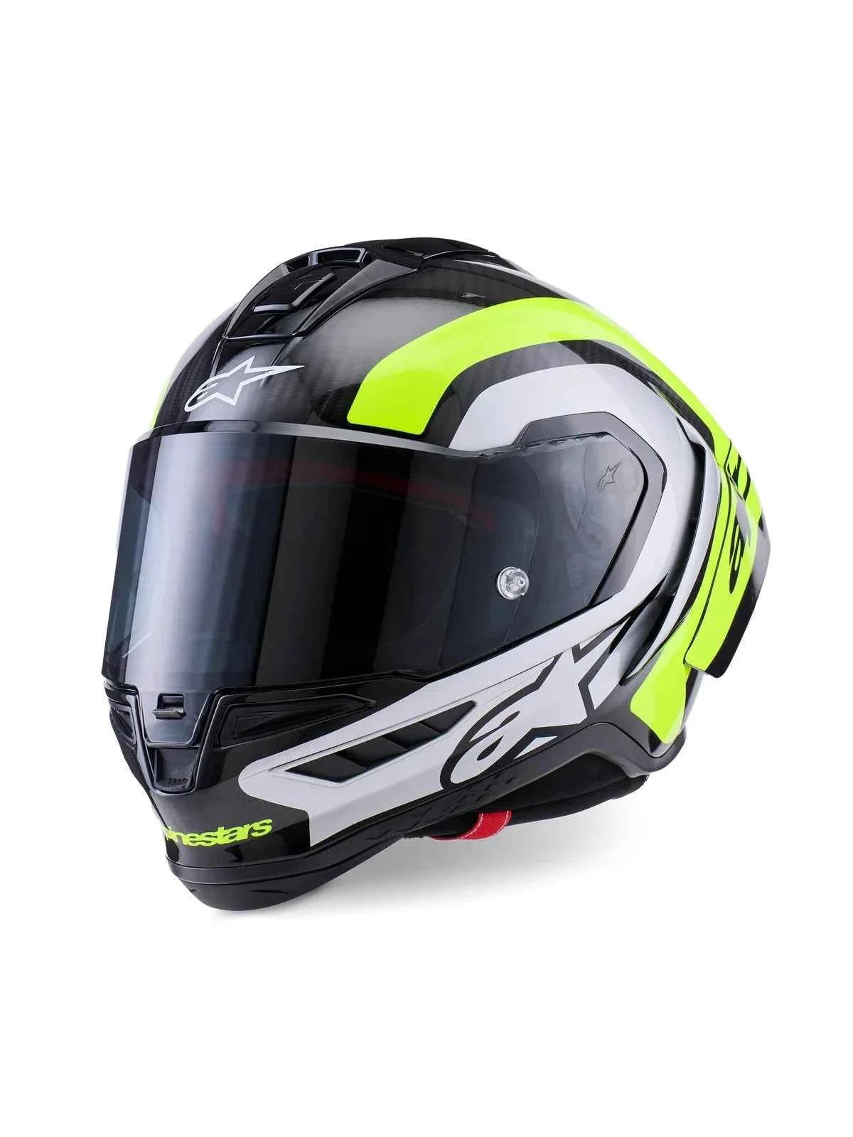 Supertech R10 Arius – Lightweight Full-Face Helmet Carbon Hiviz