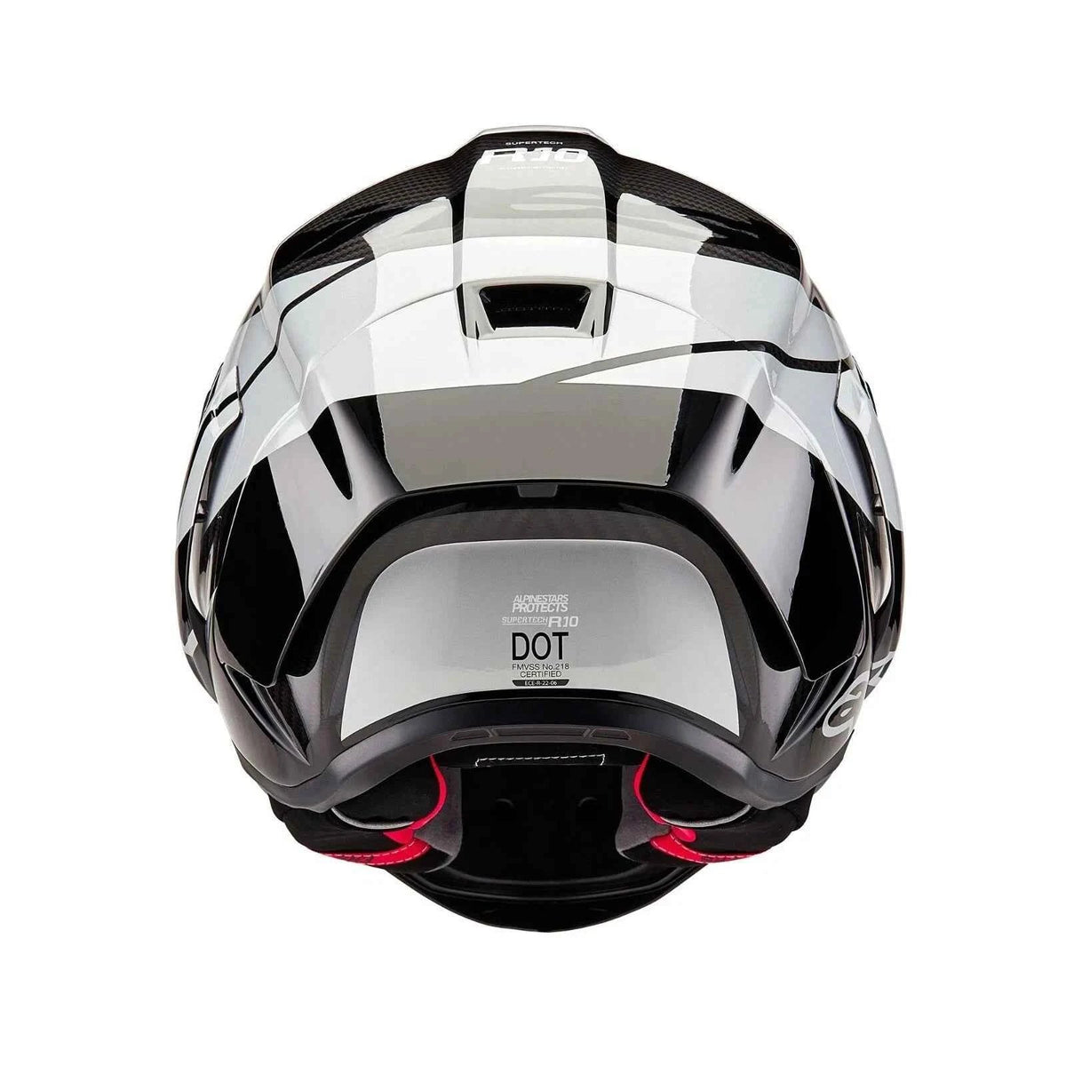 Supertech R10 Helmet – Lightweight Full Face Motorcycle Helmet | Black /Grey