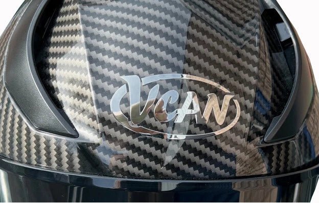 VCan Full Face Motorbike Helmet Motorcycle Sun Visor Hollow Tracer Pinlock Ready