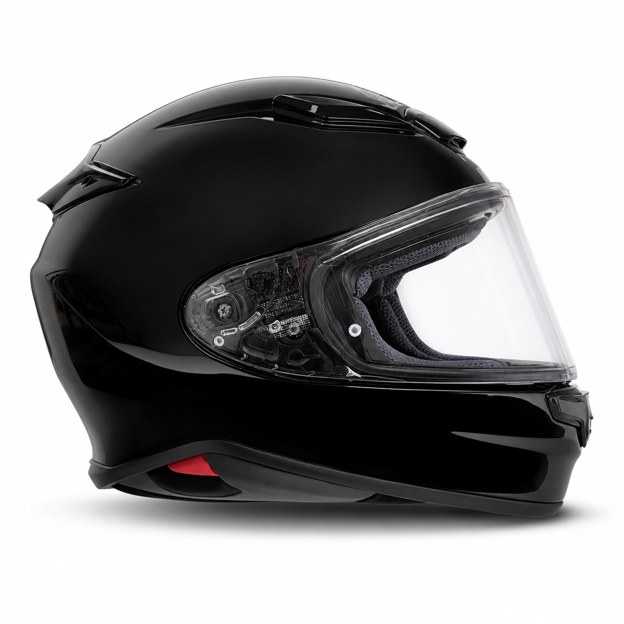 Shoei NXR2 Gloss Black Full Face Motorcycle Helmet ECE 22.06