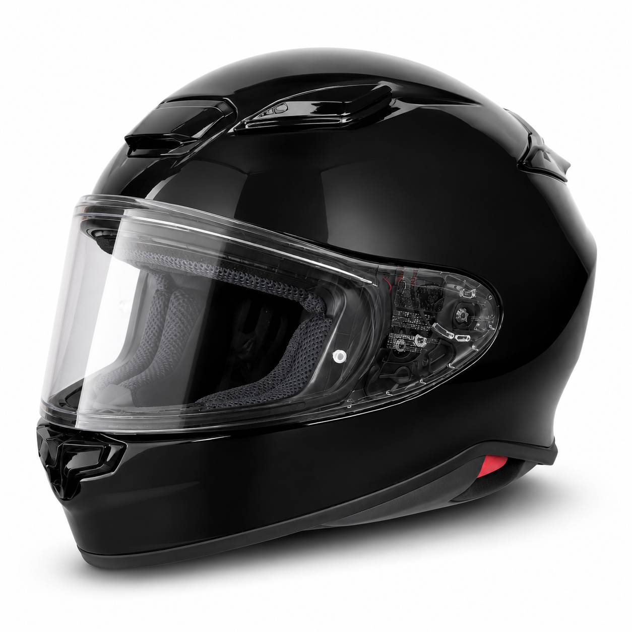Shoei NXR2 Gloss Black Full Face Motorcycle Helmet ECE 22.06