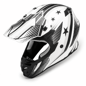 Wulfsport Off Road Iconic Adult Helmet Motocross Racing MX Helmet ATV Quad Crash