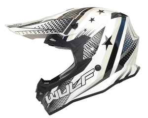 Wulfsport Off Road Iconic Adult Helmet Motocross Racing MX Helmet ATV Quad Crash